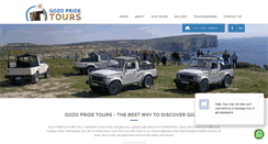 Desktop Screenshot of gozopridetours.com