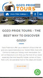 Mobile Screenshot of gozopridetours.com